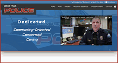 Desktop Screenshot of glensfallspd.com